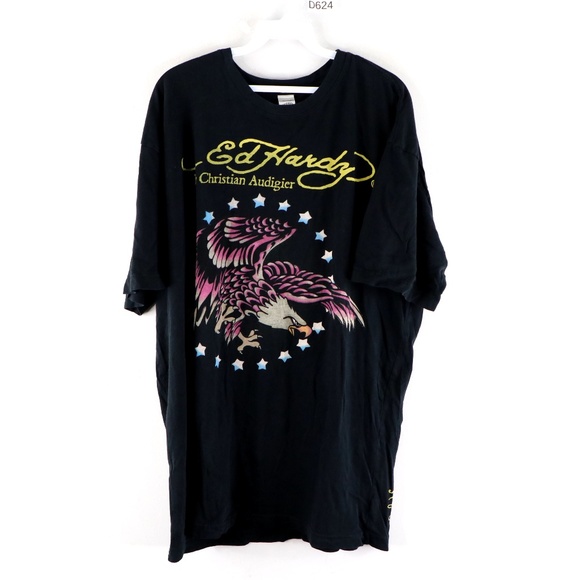 Ed Hardy Other - Vtg Ed Hardy Christian Audigier Eagle T Shirt
